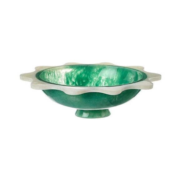 Jonathan Adler Como Ripple Bowl Blue